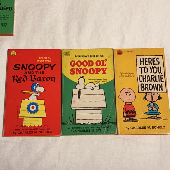 Charles M Schulz peanuts snoopy collectible softcover books - Picture 11 of 17